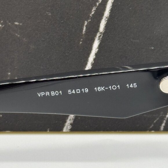 NEW PRADA PRB01V 16K1O1 BLACK WOMEN EYEGLASSES PR B01V 16K1O1, VPR B01 16K1O1